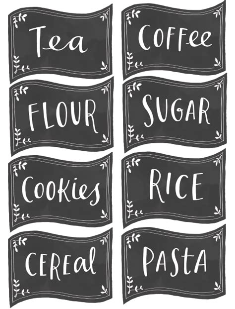 pantry labels fab
