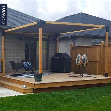 toja grid simple modular pergola system pergola kits outdoor pergola outdoor decor backyard