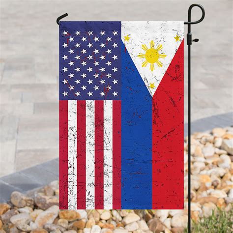 filipino american flag flagwix