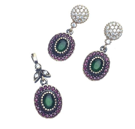 classic antique turkish jewelry set glamorize