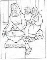 Offering Widows Giver Mite Activities Cheerful Viuda Buku Tahunan sketch template