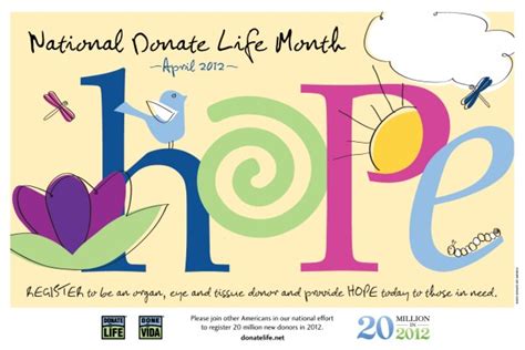national donate life month 2020 april 2020
