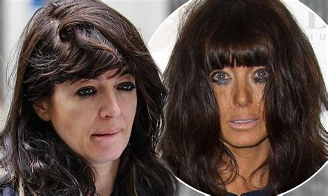 Claudia Winkleman Shows Off Her Trademark Eye Makeup As She Arrives At
