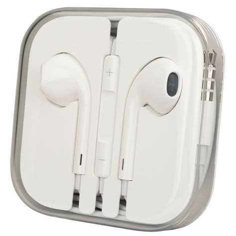 genuine apple mdll  earpods earphones  iphone    remote mic