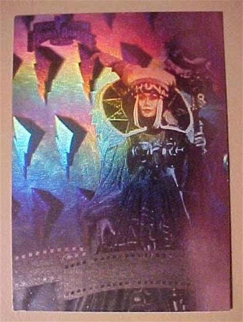 1995 Mighty Morphin Power Rangers Holo Foil Insert Card 8
