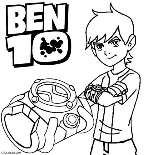 omnitrix coloring pages