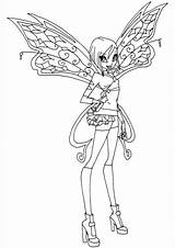 Tecna Believix Winx Club Ausmalbilder Ausdrucken sketch template