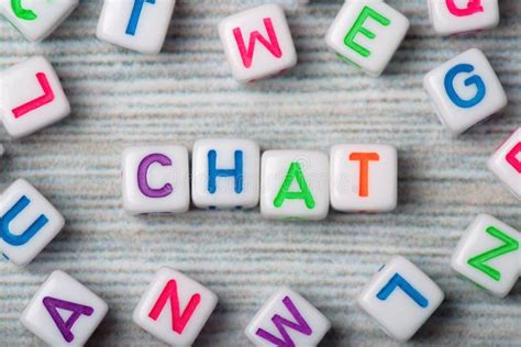 chat word computer key representing talking  texting stock image image  call type