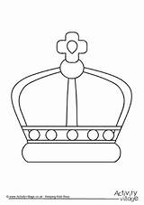 Crown Colouring Pages Activities Coloring Printable Kids Birthday Queen Queens British Activity Royal Crowns Children Printables Family Color Simple Wedding sketch template