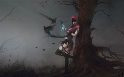 Blinck Morrigan Dragon Age Art Magic Crows Birds