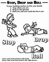 Stop Prevention Bestcoloringpagesforkids Safty Firefighter sketch template