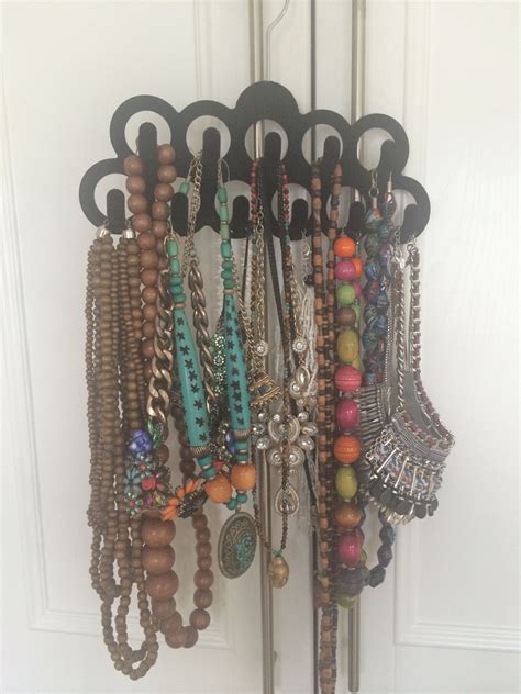 necklace holder stops long chains   tangled necklace holder bye bye long chain