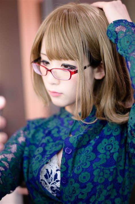 Eri Kitami Model Fashion Cat Eye Glass