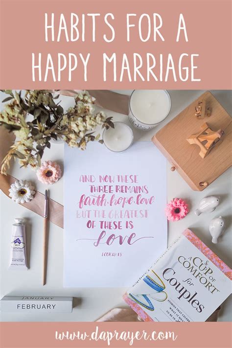 Habits For A Happy Marriage Daprayer