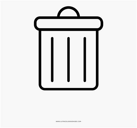 trash  coloring page  transparent clipart clipartkey