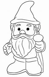 Gnome Coloring Pages Printable Garden Gnomes Hat Colouring Drawings Adult Sheets Stained Glass Kids Wood Book Mushrooms Color Books Print sketch template