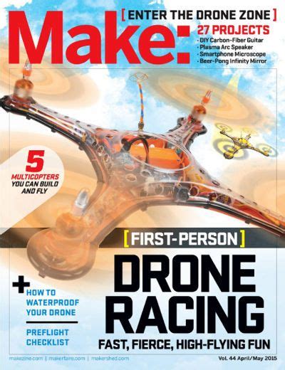 magazine subscription drone drone technology diy magazine