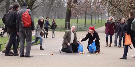 Watch A Flash Mob Surprise People Who Perform Random Acts Of Kindness
