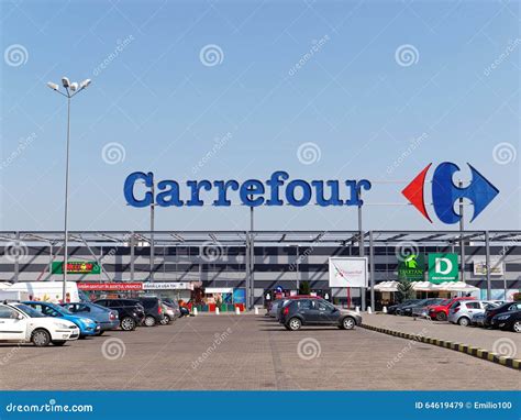 carrefour hypermarket editorial stock image image  editorial