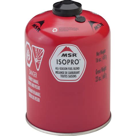 msr isopro   fuel canister  outdoor stoves