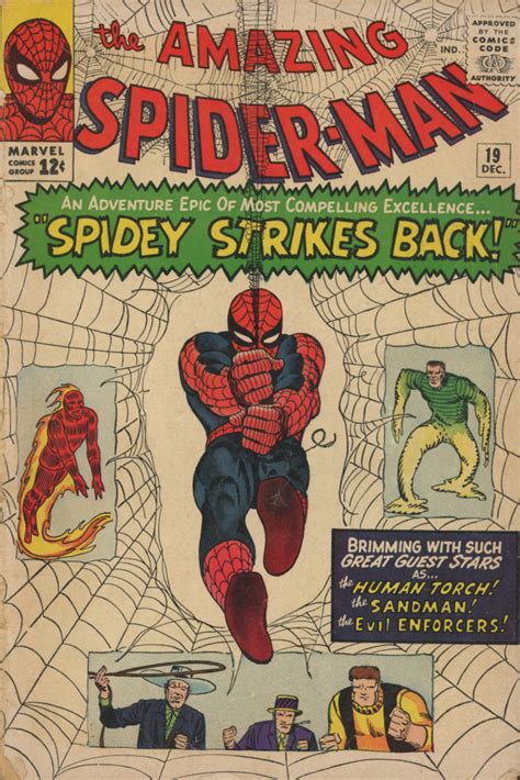 1964 the amazing spider man issue 19 marvel comic book pristine