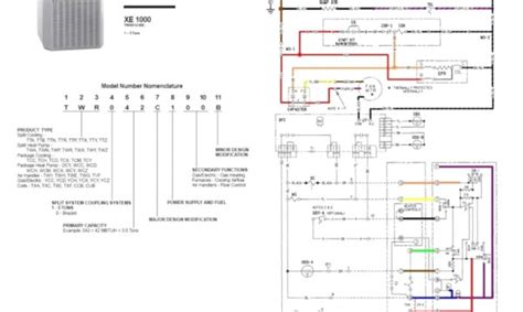 trane thermostat wiring schematic