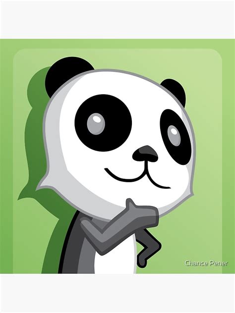 panda gamerpic poster  bleasheevor redbubble