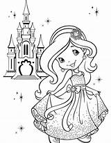 Coloring Pages Girly Printable Popular Disney sketch template