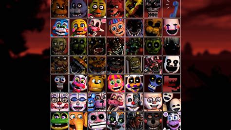 ucn roster     characters  game rfivenightsatfreddys