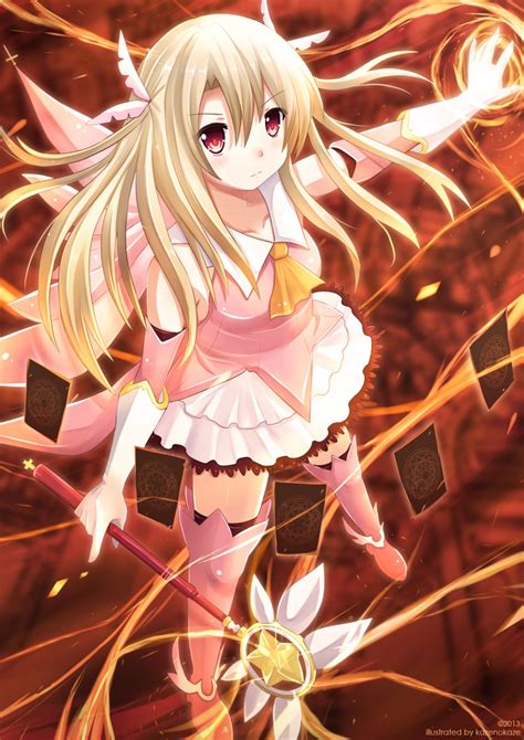 Kazenokaze Illyasviel Von Einzbern Kaleidostick Prisma Illya Fate