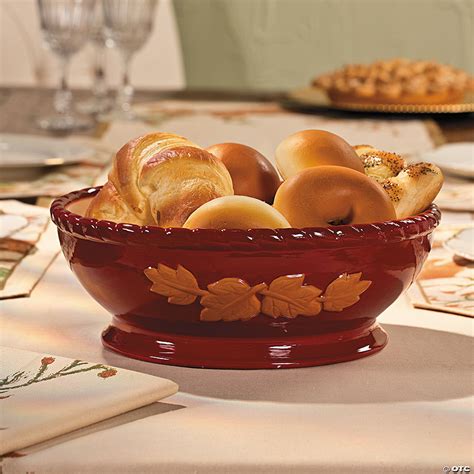 red serving bowl discontinued