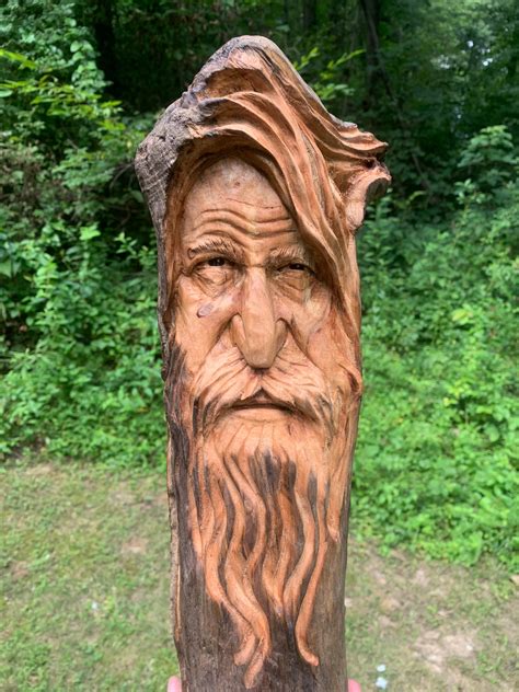 tammikuu mietteliaes liittovaltion wood spirit carving