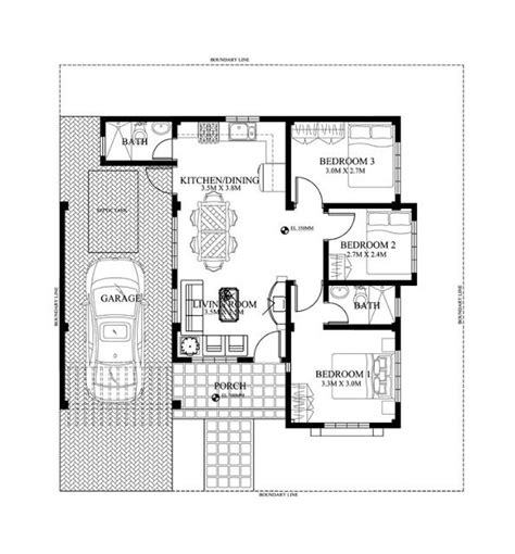 lay   estimate philippine bungalow house floor plans   pinterest house