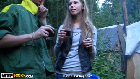 russian guy rusia is going to make love outdoor video