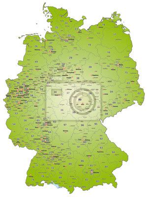 karte von deutschland leinwandbilder bilder kanton vektorgrafiken