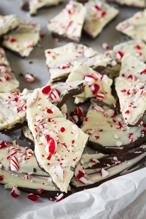 peppermint bark chocolate chips  perfect holiday treat martlabpro