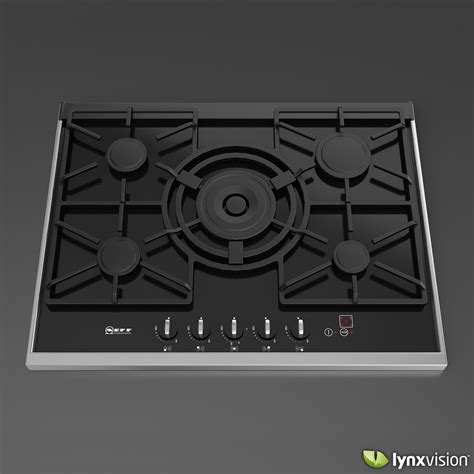 Neff Gas Hob 3d Model Max Obj Fbx