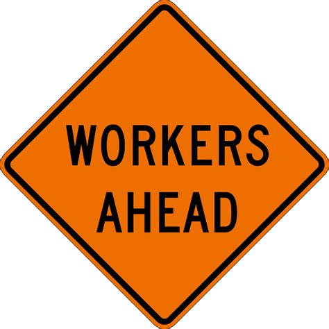 workers  sign road sign traffic signs    trans supplycom