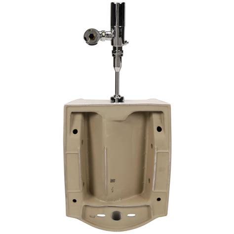 zurn vitreous china white siphon jet urinal automatic flush valve wall top tez