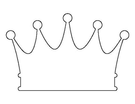 printable templates  crowns  crown template crown pattern crown