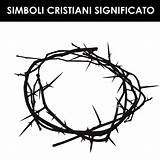 Simboli Cristiani Corona Significato Spine sketch template