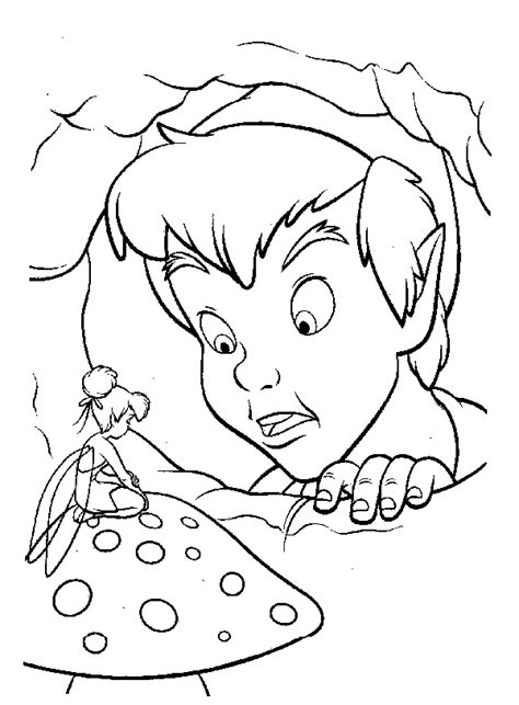 tinkerbell coloring pages peterpan anxiety disney coloring pages