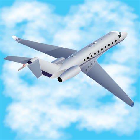 create   dimensional airplane  adobe illustrator