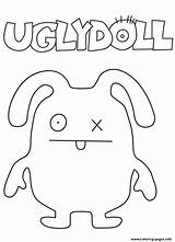 Ugly Coloring Dolls Pages Movie Doll Ox Printable Tv Show Movies Print Colouring Book Kids sketch template