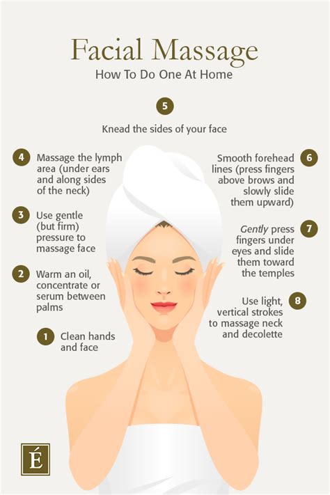 how to do a facial massage at home eminence organic skin care face