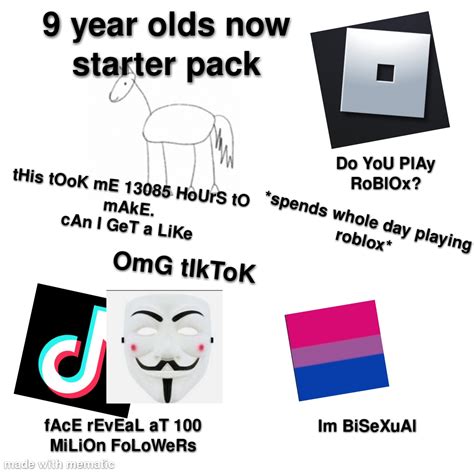 year olds  starter pack rstarterpacks