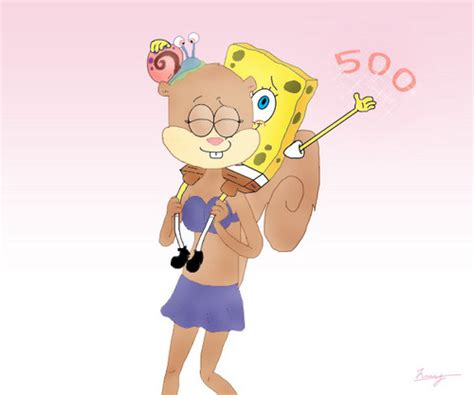 Spongebob And Sandy Spongebob Squarepants Fan Art