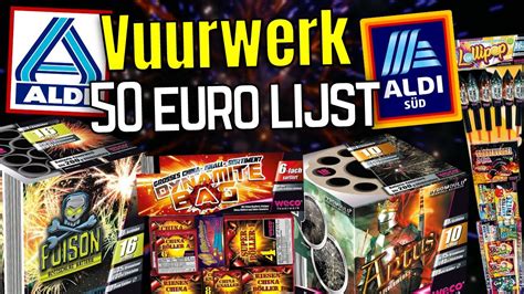 euro vuurwerk lijst aldi duitsland  youtube
