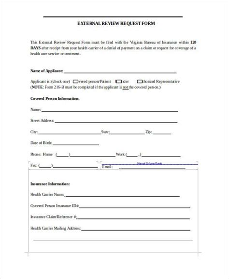 sample external review forms   ms word