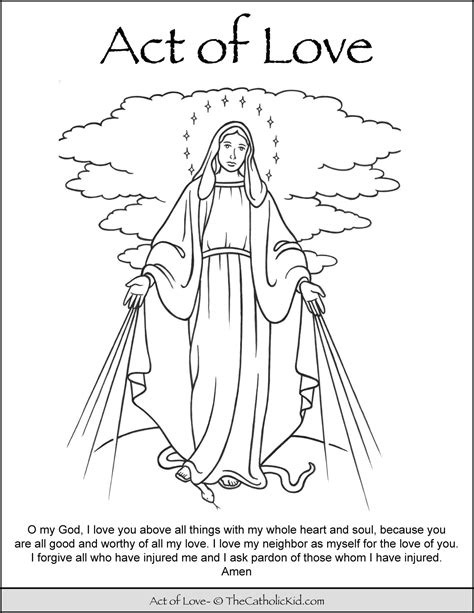 catholic childrens coloring pages  prayer
